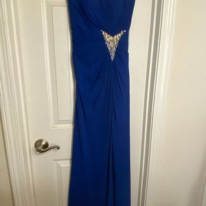 Blue formal dress